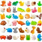 ywevyezc 42 Pcs Mini Resin Animals 42 Styles Resin Animals Figurines Bulk for Micro Garden Hide Accessories Crafts Decor