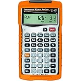 Calculated Industries 4080 Construction Master Pro Trig Calculator | Advanced Construction Math, Feet-Inch-Fraction, Full Trig Function