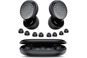 Ear Plugs for Sleeping Noise Cancelling -45dB, Soft and Reusable Silicone Hearing Protection Earplugs with 8 Eartips and Carr