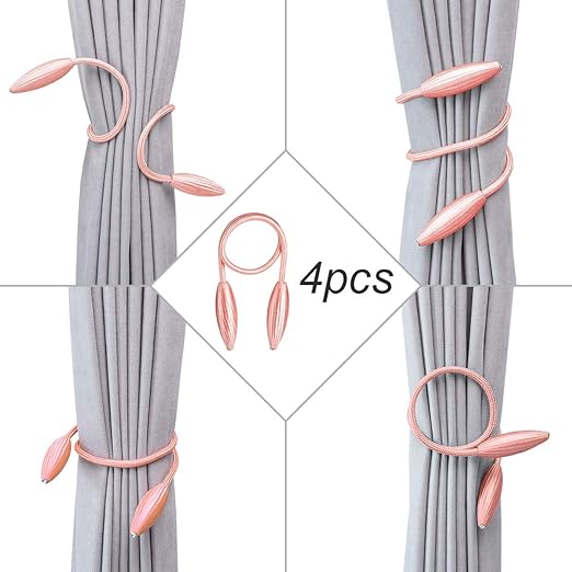 Amazon Com Uoobeetryy 4 Pack Creative Curtain Tiebacks Decorative