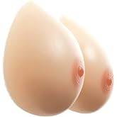 HIPLAYGIRL Silicone Breast Forms - Waterdrop Prosthesis Crossdresser Mastectomy A -GG Cup