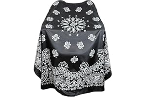 Pelocapa Barber Capes for Men Haircut Capes with Snaps Professional Salon Cape for Stylists Waterproof Hairdressing Cape Gown for Adults- 63”× 56”