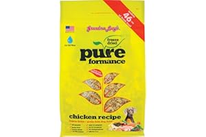 Grandma Lucy's Pureformance Freeze Dried Chicken, 10-Pound