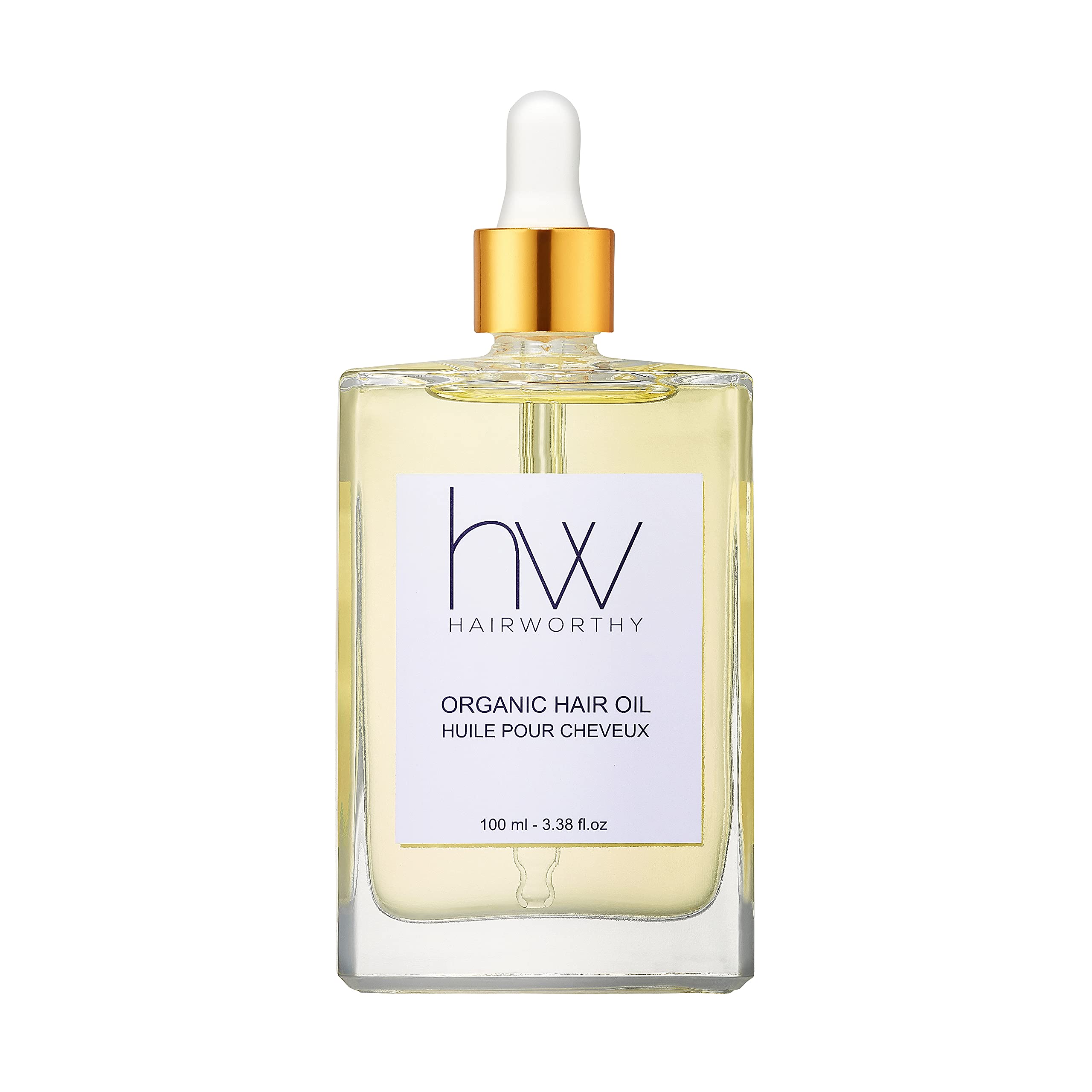 Hairworthy - Hairrepair 100% Organic Natural Argan, Coconut, Jojoba, Almond & Vitamin E Oil For Damaged Hair - Experience Healthy, Silky & Shiny Hair