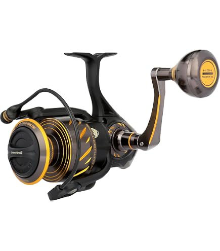 PENN SLAIV6500DX Slammer IV DX Spinning 6500, Trolling Reels