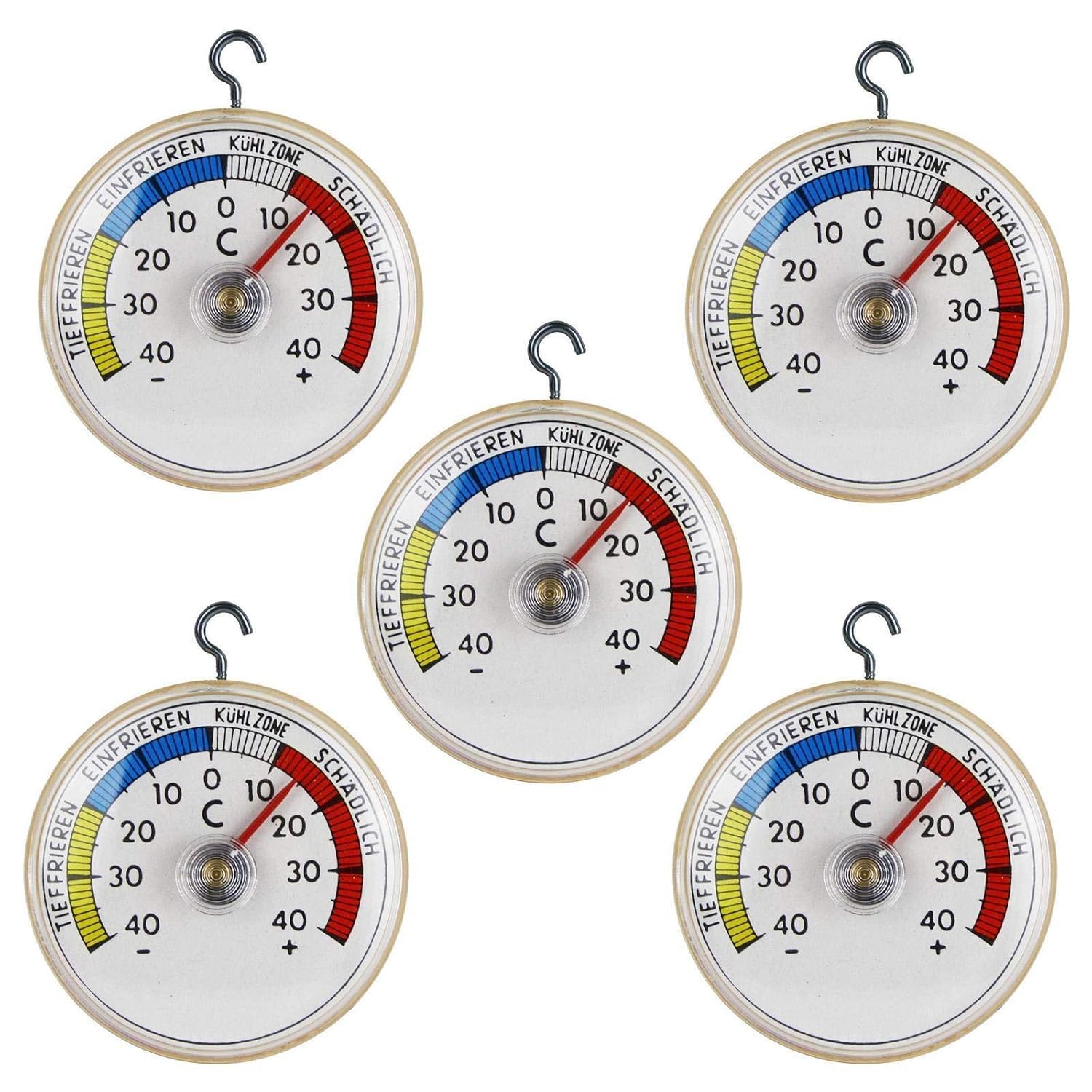 Termometro Da Frigorifero Interno Thlevel Termometro Da Frigo In Acciaio INOX Termometro Per Congelatore Termometro Digitale Per Frigo - 3