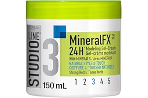 L'Oréal Paris Studio Line MineralFX Hair Wax, Strong Hold Wax, Pack of 1, 150ml