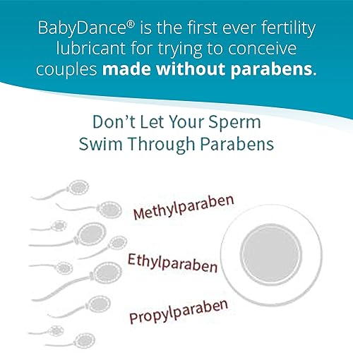 BabyDance Fertility Lubricant Sperm Friendly & Safe Lube for Couples Trying to Get Pregnant -No Parabens, Lubricate Without Harming Sperm or Eggs, Includes Six Single-Use Tubes and Applicators in Kenya | Whizz BabyDance Fertility Lubricant Sperm Friendly & Safe Lube for Couples Trying to Get Pregnant -No Parabens, Lubricate Without Harming Sperm or Eggs, Includes Six Single-Use Tubes and Applicators in Kenya | Whizz