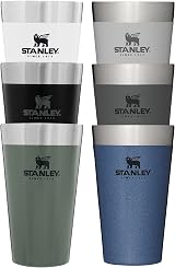 STANLEY Adventure Stacking Beer Pint 0.47L Stainless Steel Travel Mug Green view 9