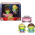 Mattel Pixar Alien Action Figures 2-Pack, Barbie and Ken Remix Figures with Toy Car, Collectible Gifts​