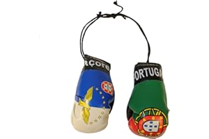 PORTUGAL Country Flags Mini BOXING GLOVES. NewQ