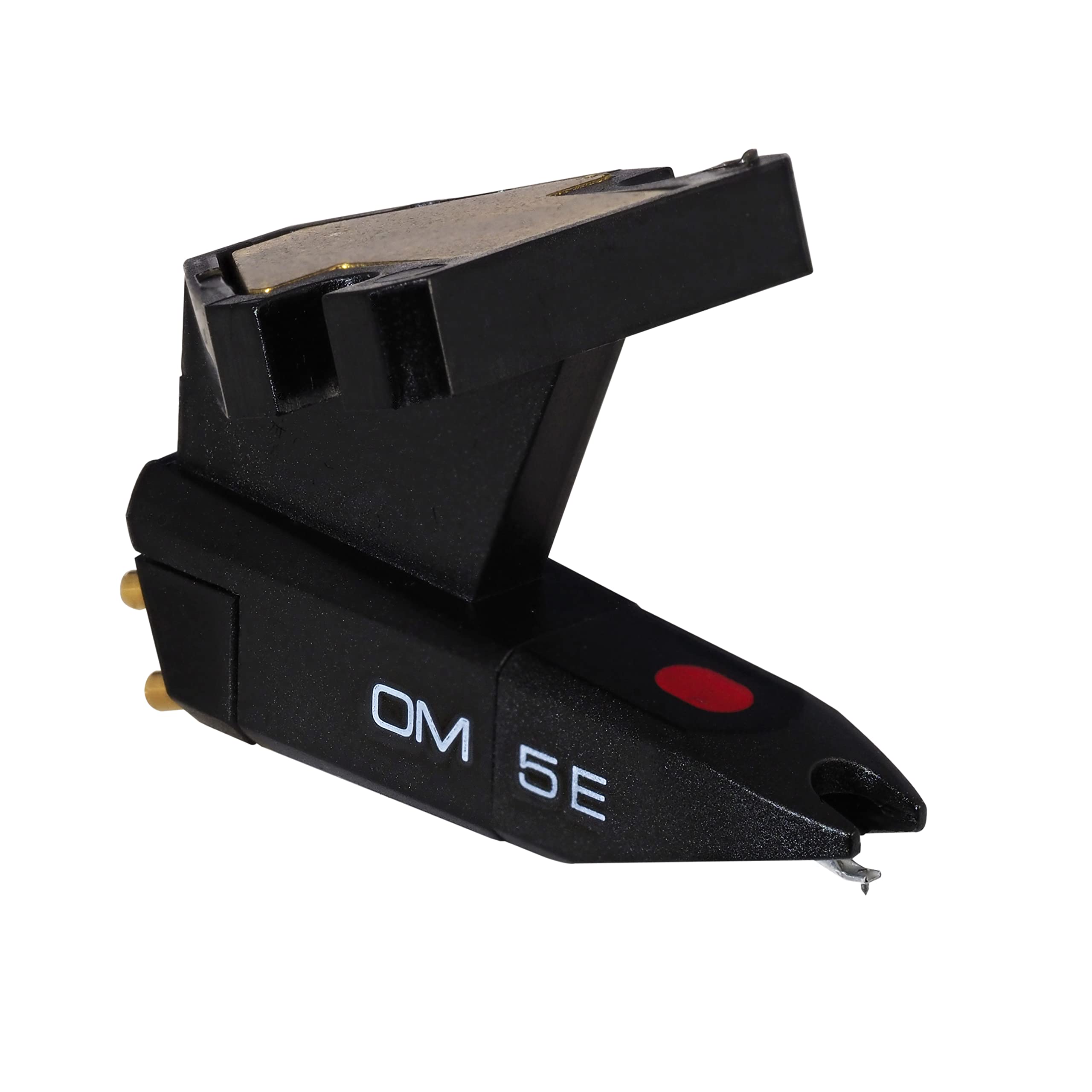 Ortofon OM 5E - Moving Magnet cartridge for standard and low mass type tonearms, Bronze OM Extra Weight included, black
