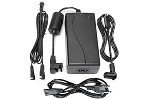 LOJIRAZ Universal Dual Motor Power Supply Transformer with AC Power Cord, L Shape DC Extension Cable and Y Splitter Cord,29V 2A Recliner Power Supply Kit-4-Piece for Recliner, Lift Chairs and Sofa