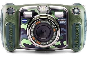 VTech Kidizoom Duo Selfie Camera, Amazon Exclusive, Camouflage
