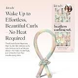 Kitsch Heatless Curling Set Satin Heatless Curlers Overnight Curls Aura view 2