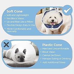 ComSaf Soft Dog Recovery Collar, Protective