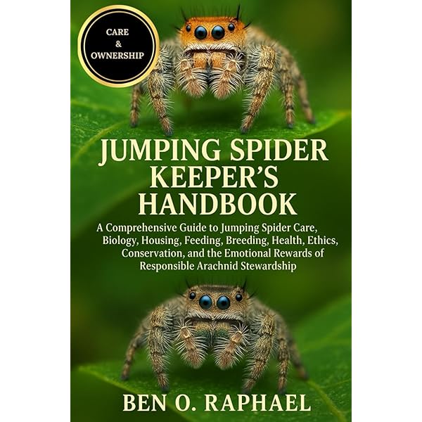 JUMPING SPIDER OWNER'S GUIDE: A Complete Manual to Raising a