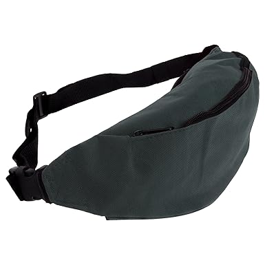 Smartfox Damen und Herren Gürteltasche Bauchtasche Hüfttasche mit zwei Fächern und Reißverschluss in 7 Farben