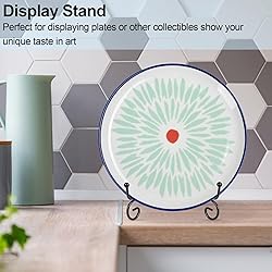vivinin 4 Pack Plate Stands For Display,Plate