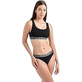 Emporio Armani Women's Everyday Cotton 2 Pack Brazilian Brief