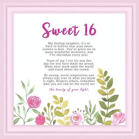 16 year old daughter birthday present