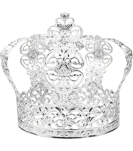 Amazon.com: Tower Tiara Crown Birthday Cake Topper Crystal 
