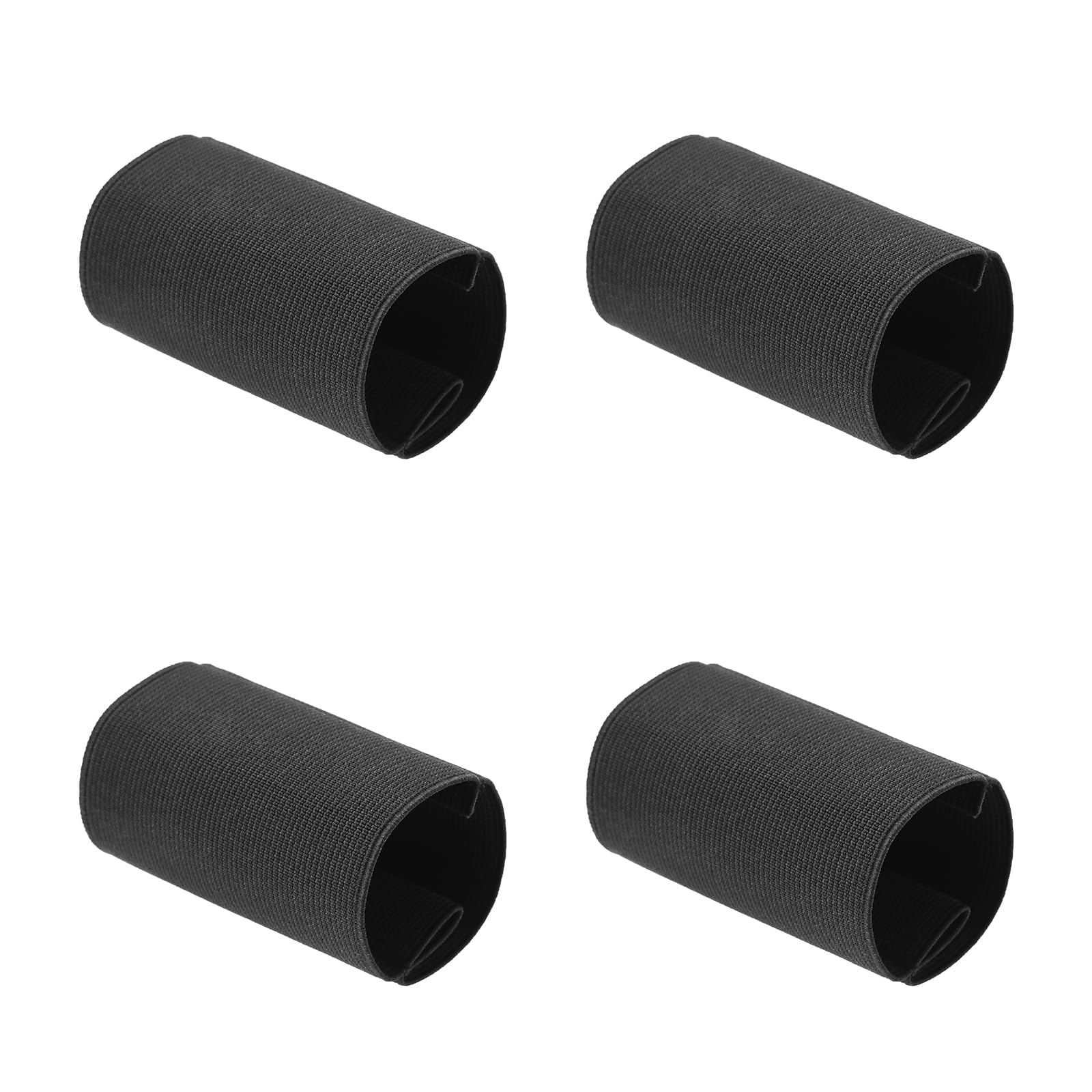 LT Easiyl Pack of 4 Hand Microphone Elastic Sleeve Microphone Protector Compatible with Sony TX650/TX660 Recorder for Speech Wedding Interview Video Accessories, Black