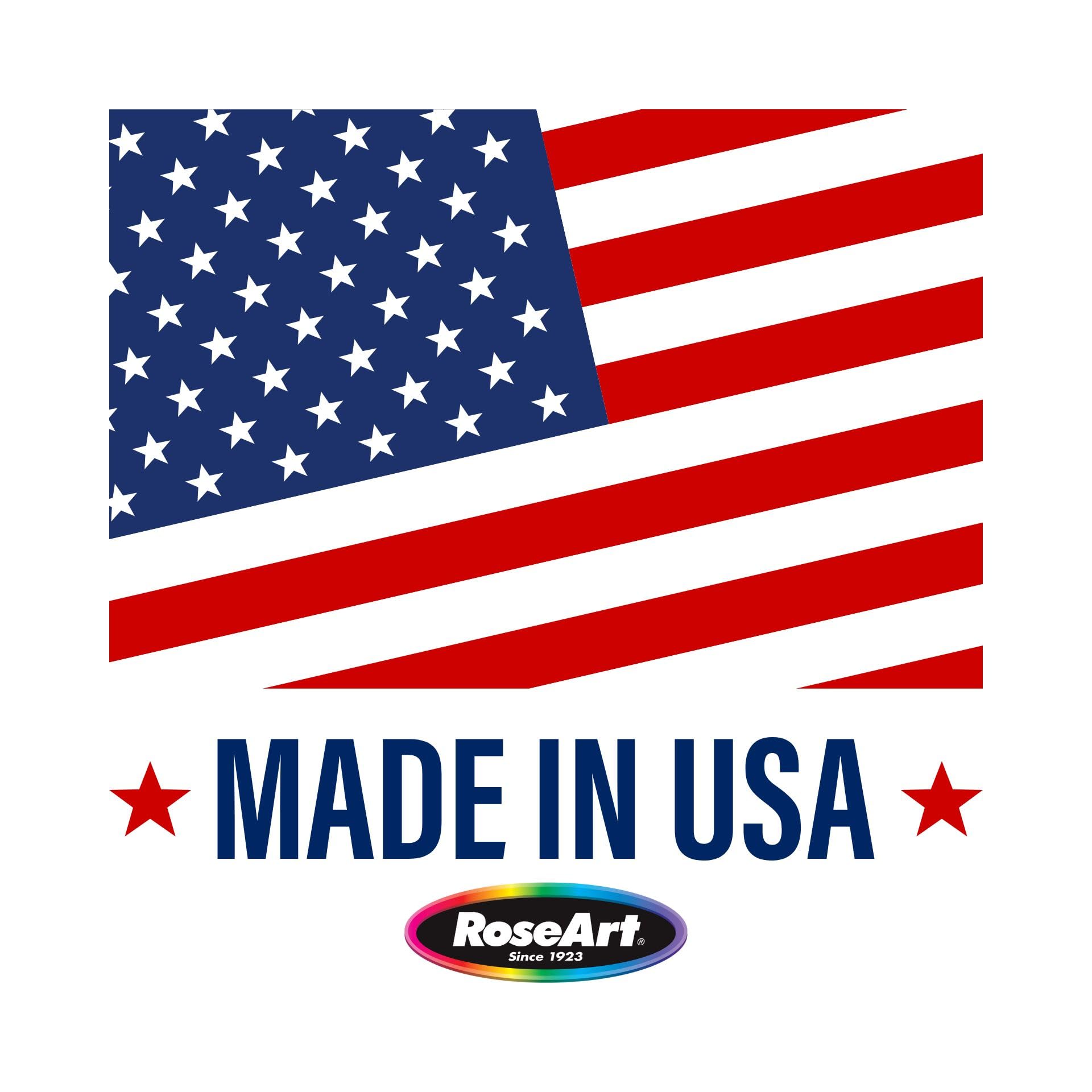 RoseArt Jigsaw Puzzle Glue with Applicator - Saves, Laminates and Preserves Finished Jigsaw Puzzles - Easy to Apply, Dries Quick, Clear & Bright