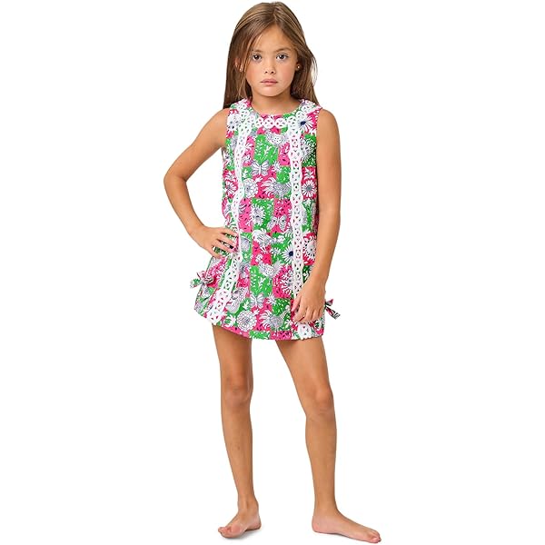 Amazon.com: Lilly Pulitzer,Mini Alyssa Dress (Toddler/Little Kid/Big Kid),  Multi Untamed, X-Small: Clothing, Shoes & Jewelry