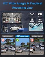 Jansite AHD 1080P Reversing Camera 360° Adjustable Metal Universal 12V-24V view 5