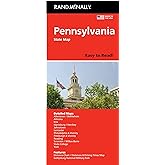 Rand McNally Easy to Read: Pennsylvania State Map