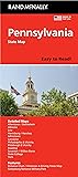 Rand McNally Easy to Read: Pennsylvania State Map