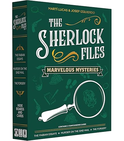 Amazon.com: Indie Boards and Cards The Sherlock Files: Puzzling