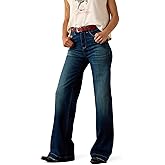 ARIAT Womens Ultra High Rise Penelope Wide Leg Jeans