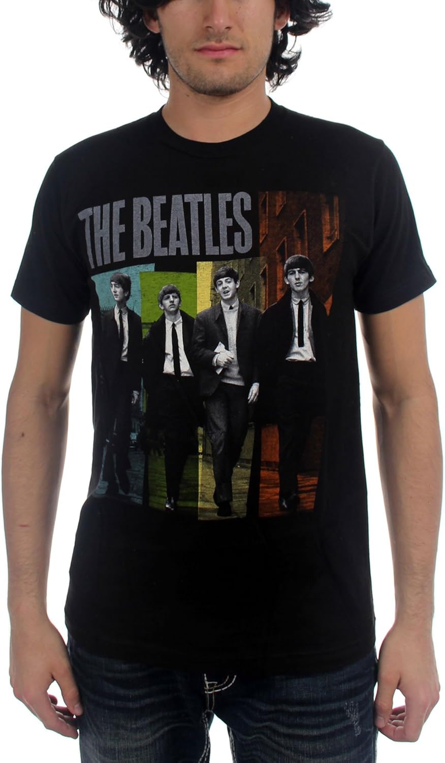 the beatles black shirt