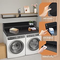 CXNGD Washer Dryer Countertop Laundry Countertops