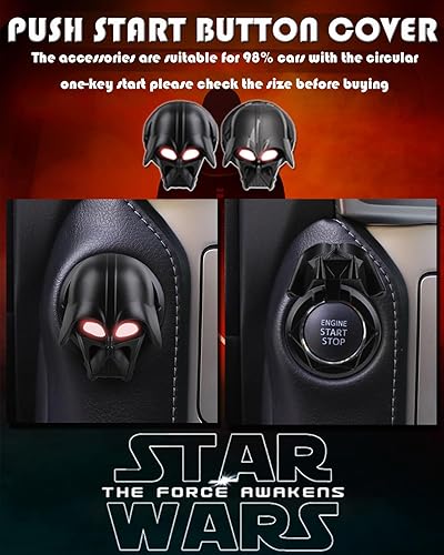 EPOCHHIKE Darth Vader Star Wars - Bot?n de arranque de coche con un solo bot?n, funda protectora para modificaci?n interior, interruptor de 並行輸入品 Star Wars Card Trader Stellar Signatures 2025 - Orange Epic Darth