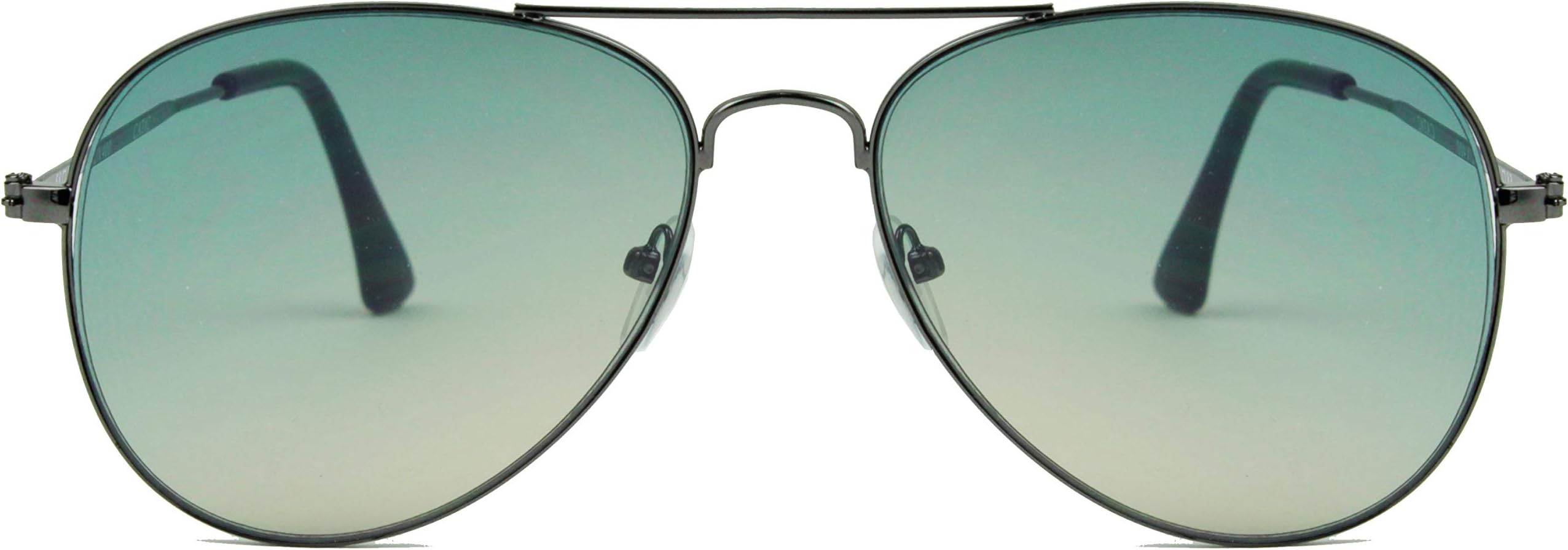 ADE Aviator Sunglasses for Men - Stylish Reflective Mirrored Flat Lens Aviators with UV Sun Protection - Caliber - Gun Metal