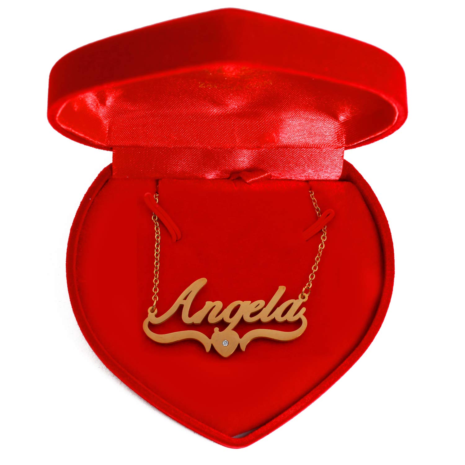 Personalized Custom Name Necklace 18ct 
