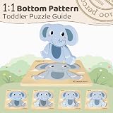 Airlab Wooden Chunky Jigsaw Puzzles Toddler 1+ 4 Pack Animal Toys view 5