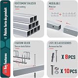 VOUNOT 4 Bike Stand Floor or Wall Mounted Bike Rack Garage Storage view 5