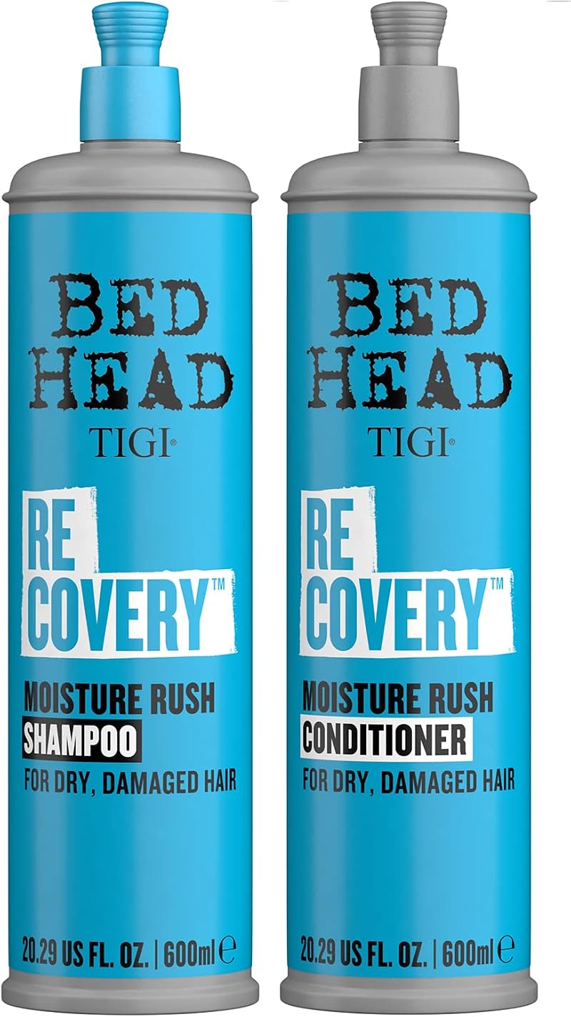 Bed Head by TIGI Recovery Moisturising Shampoo & Conditioner 2x600ml Set