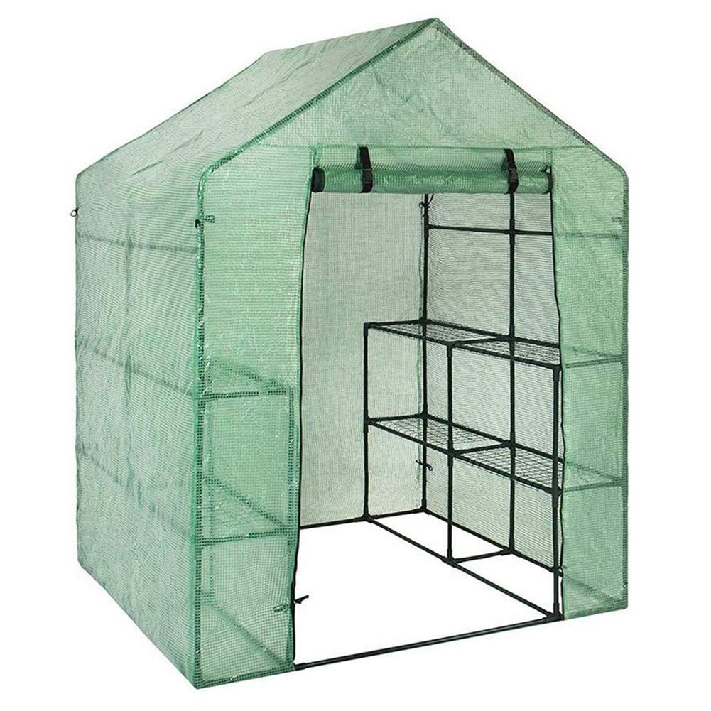 Walkin Portable Greenhouse PVC Cloth Cover，Plants PE Greenhouse Cover