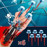 Dacitiery Spider Web Launcher Wrist Toy Set 1 Launcher 6 Darts 1 Glove Kids view 6