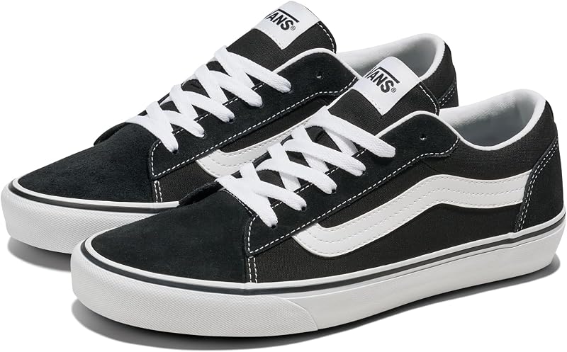 Herren Vero Wildleder-Sneaker, Black/White, 40.5 EU