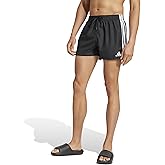 Adidas Mens 3-Stripes 3-inch Swim Shorts