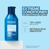 Redken Extreme Shampoo 300ml Conditioner 300ml Anti-Snap 250ml Hair Pack view 3