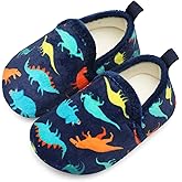 Lisdwde Kids Winter Indoor Household Shoes Toddler Boys Girls House Slippers Warm Socks for Baby