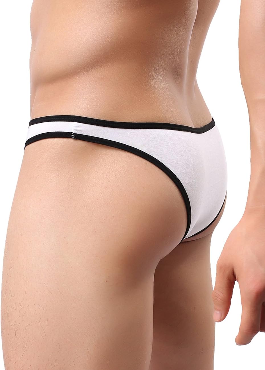 iKingsky Men's Low Rise Modal Bikini Briefs Sexy Brazilian Back Mens Underwear: Clothing