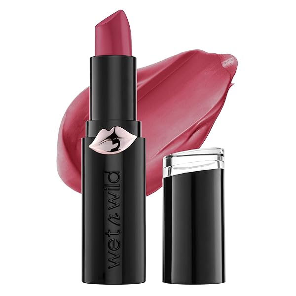 WET N WILD MEGA LAST MATTE LIP COLOR, SEMI MATTE HYALURONIC ACID INFUSED, LONG LASTING FULL COVERAGE FOR A NOURISHING POUT, CRUELTY-FREE & VEGAN – CHERRY PICKING